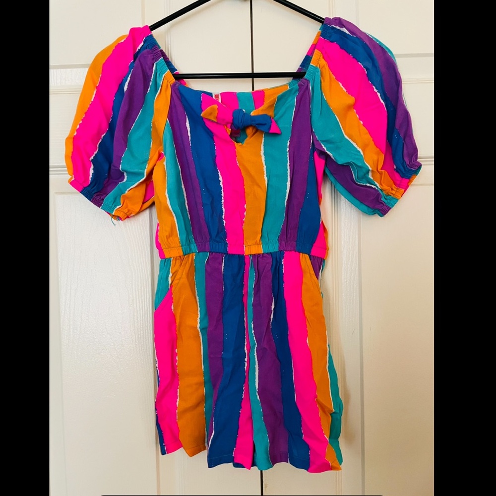 Super cute Fabkids striped colorful Romper